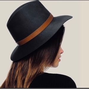 NWT FRYE 100% Wool Felt Panama Hat - Admiral Blue